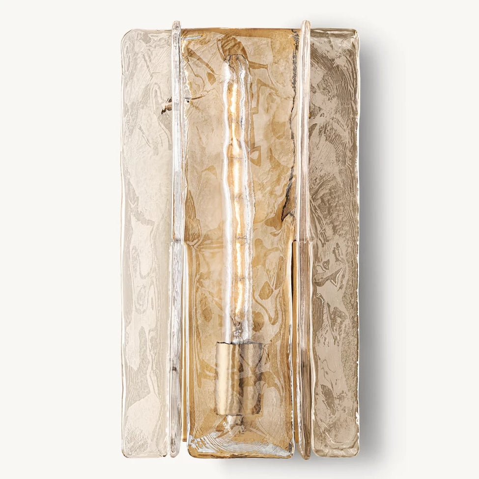 Lattice Module Glass Wall Sconce