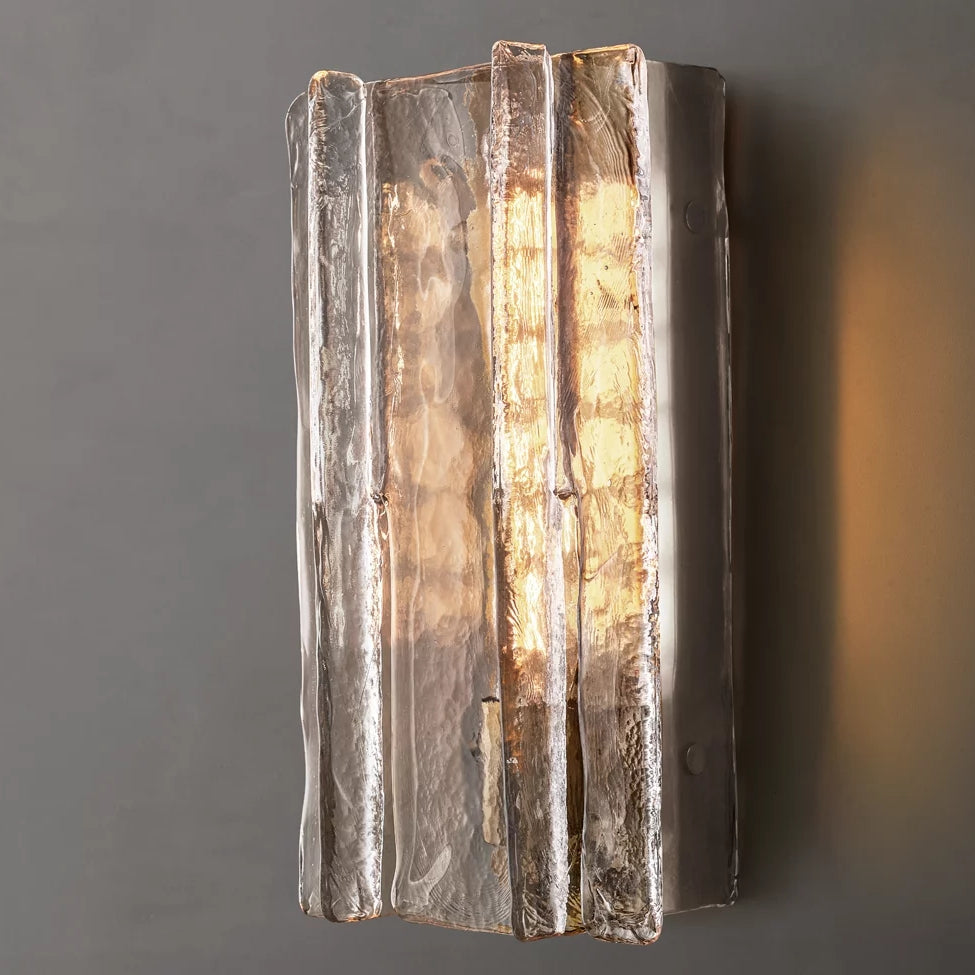 Lattice Module Glass Wall Sconce