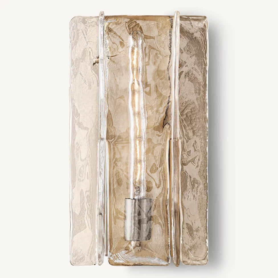 Lattice Module Glass Wall Sconce