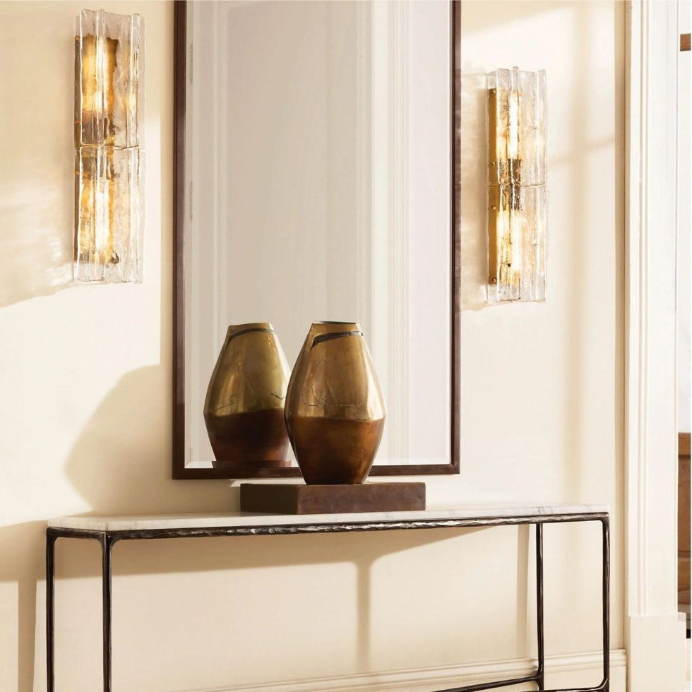 Lattice Module Glass Grand Wall Sconce