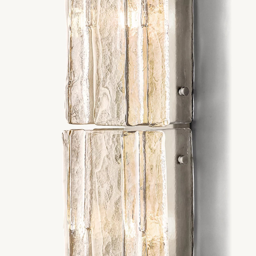 Lattice Module Glass Grand Wall Sconce