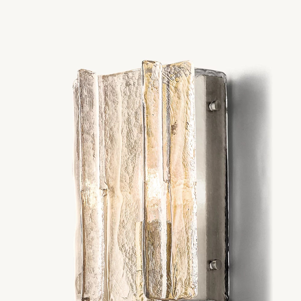 Lattice Module Glass Grand Wall Sconce