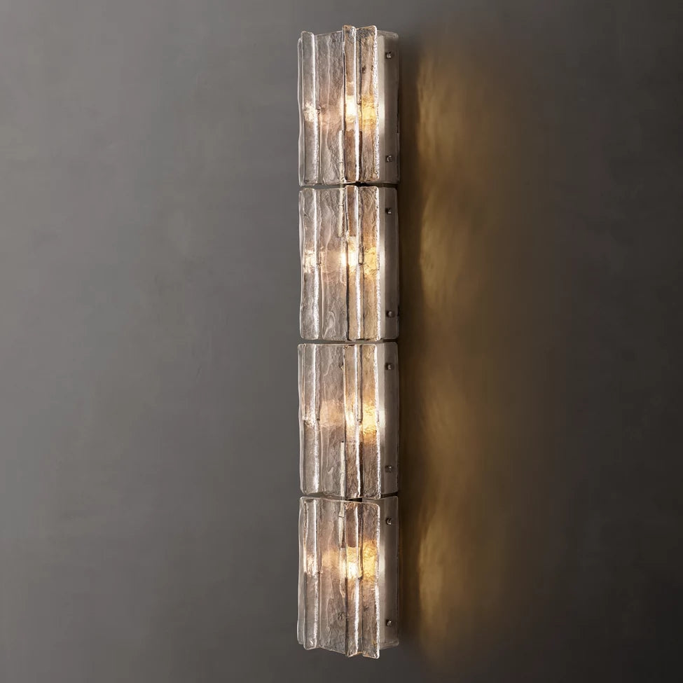 Lattice Module Glass Grand Wall Sconce