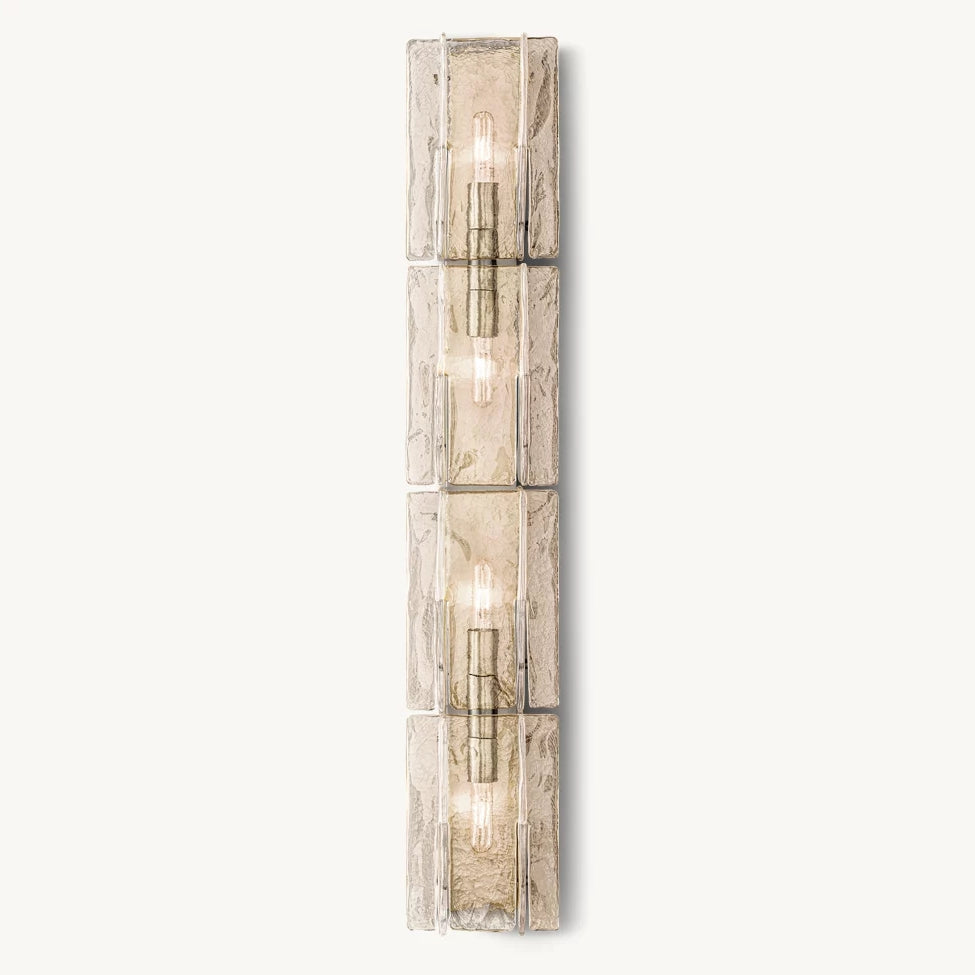 Lattice Module Glass Grand Wall Sconce