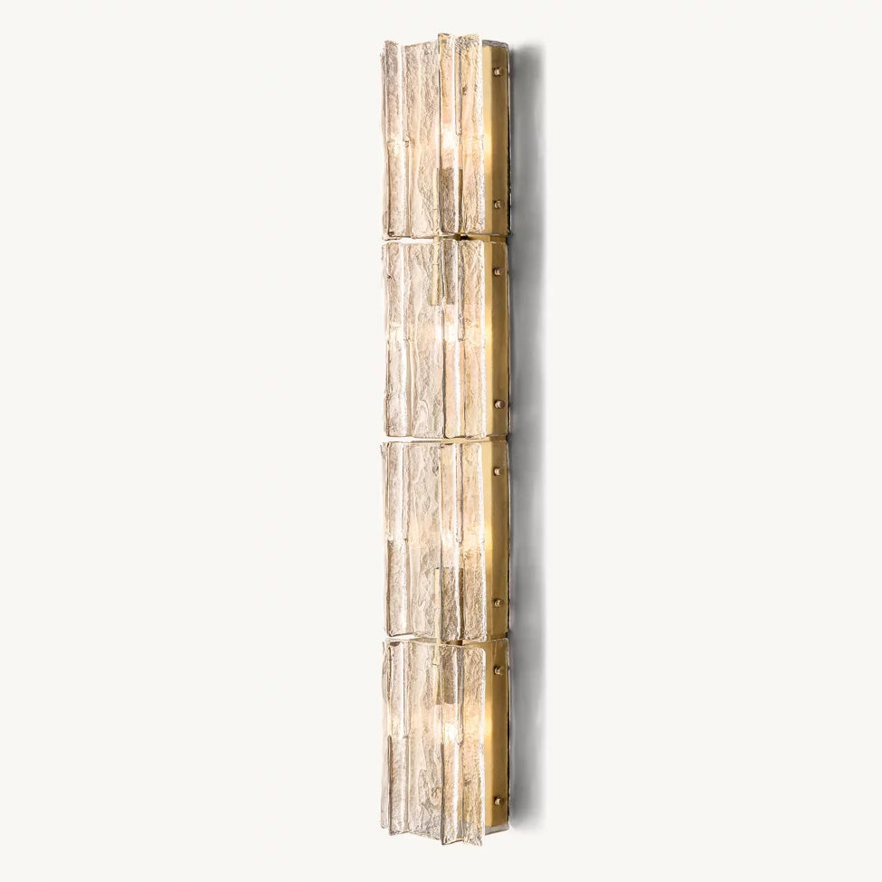 Lattice Module Glass Grand Wall Sconce