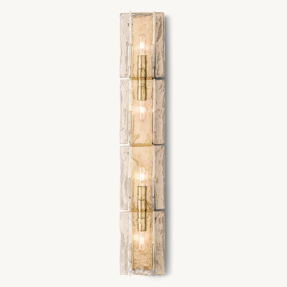 Lattice Module Glass Grand Wall Sconce