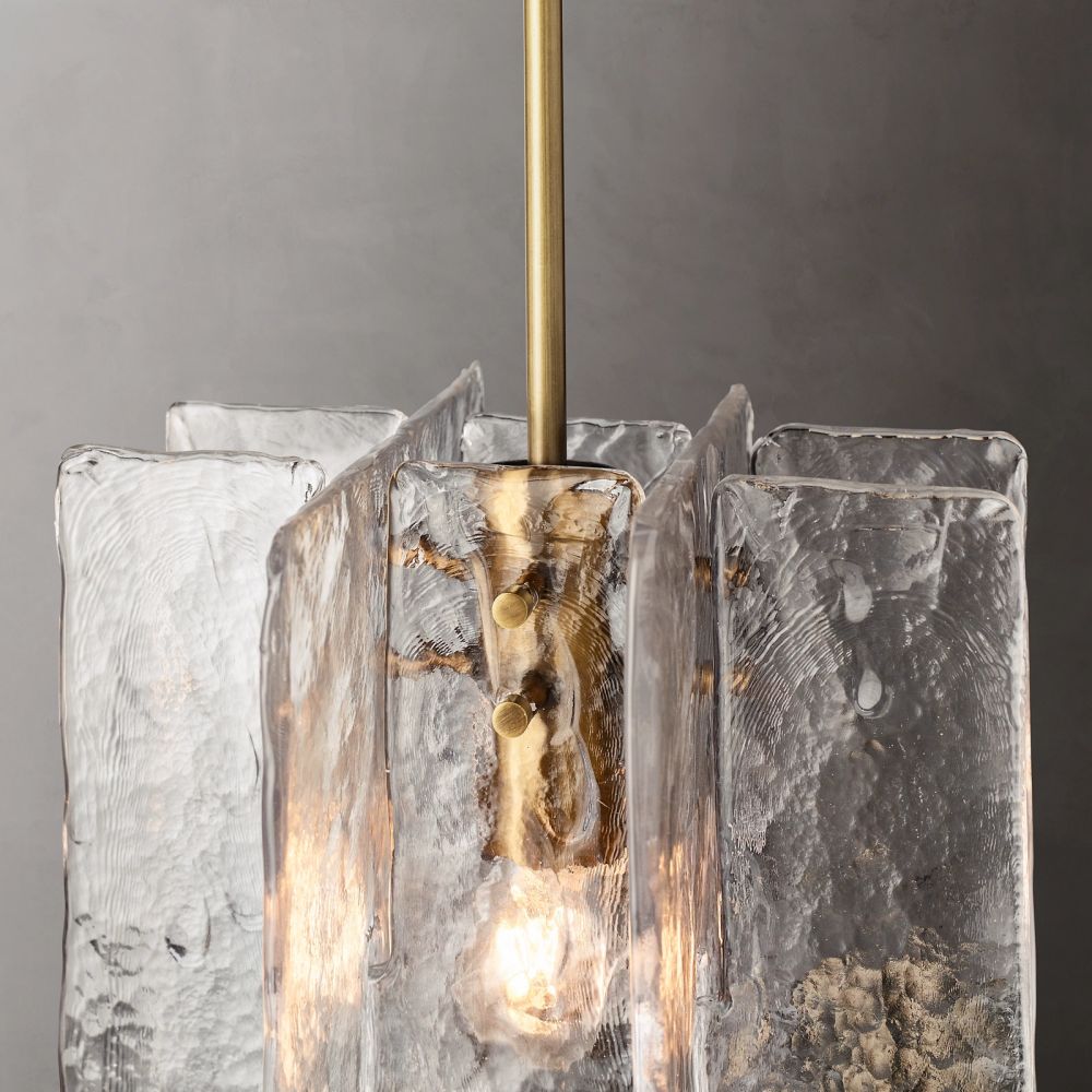 Lattice Module Glass Pendant Light