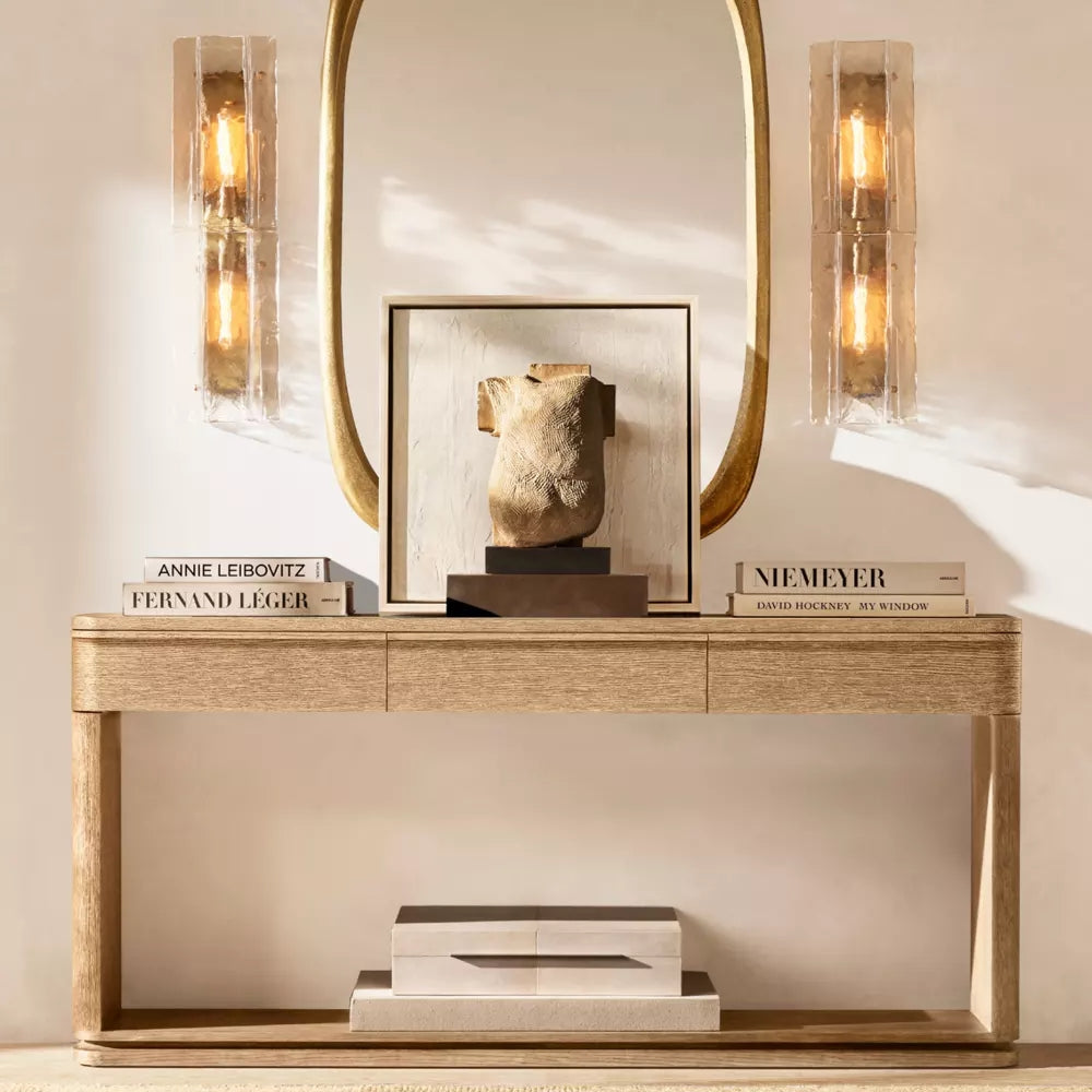 Lattice Module Glass Grand Wall Sconce