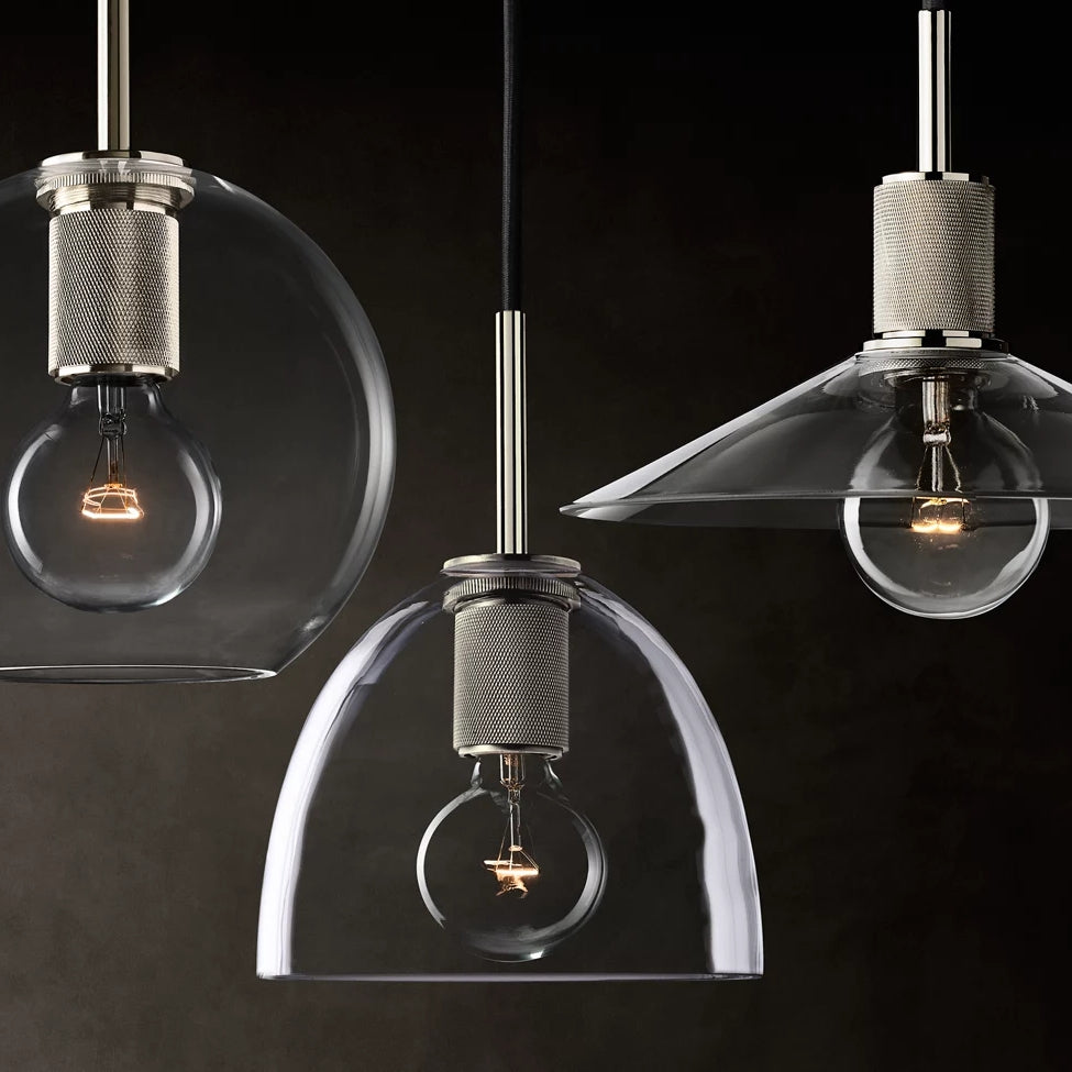 Utilitaire Cloche Shade Pendant Light