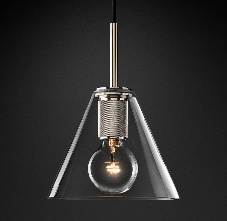Utilitaire Funnel Shade Pendant Light