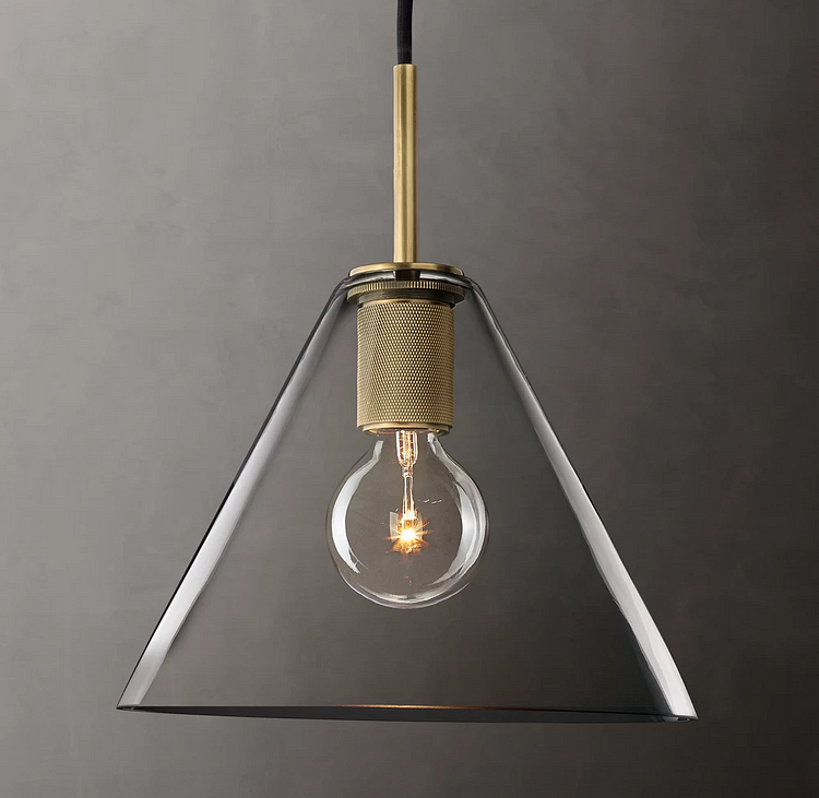 Utilitaire Funnel Shade Pendant Light