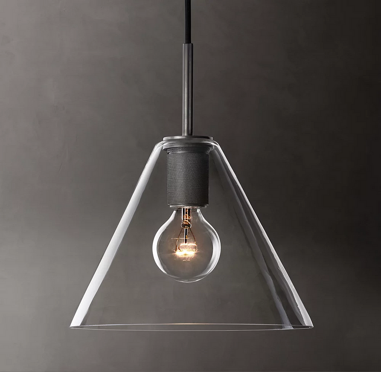 Utilitaire Funnel Shade Pendant Light