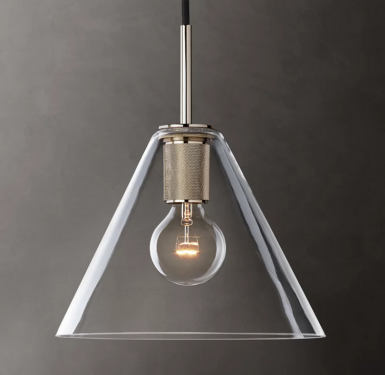 Utilitaire Funnel Shade Pendant Light