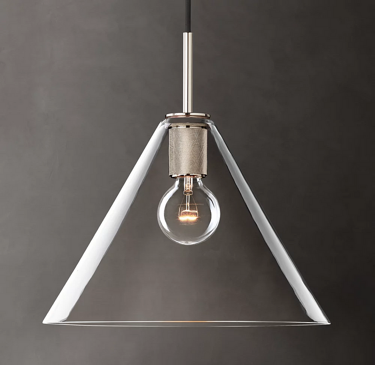 Utilitaire Funnel Shade Pendant Light