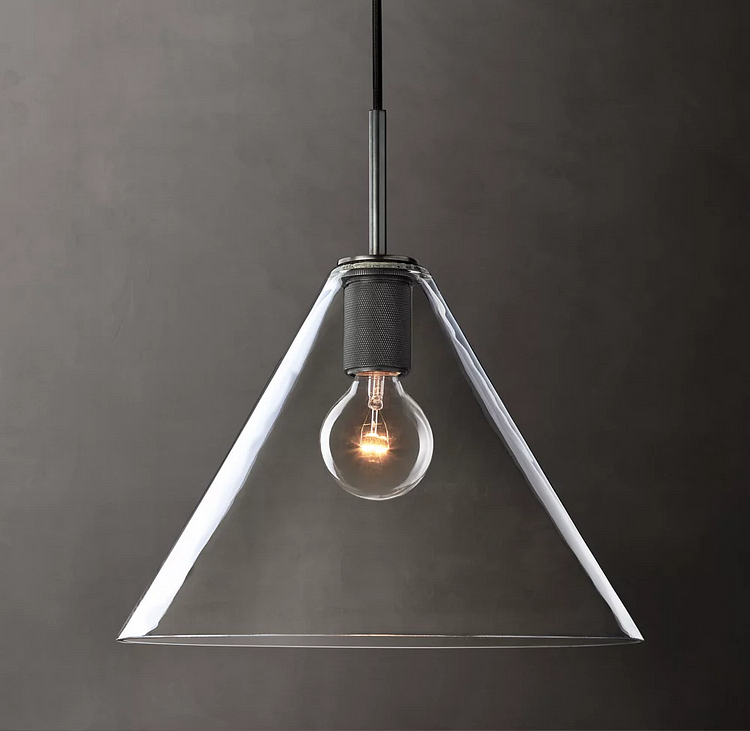 Utilitaire Funnel Shade Pendant Light