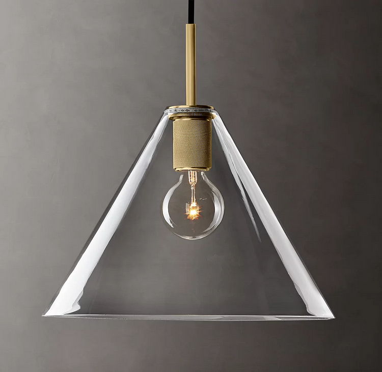 Utilitaire Funnel Shade Pendant Light