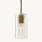 Utilitaire Cylinder Shade Pendant Light
