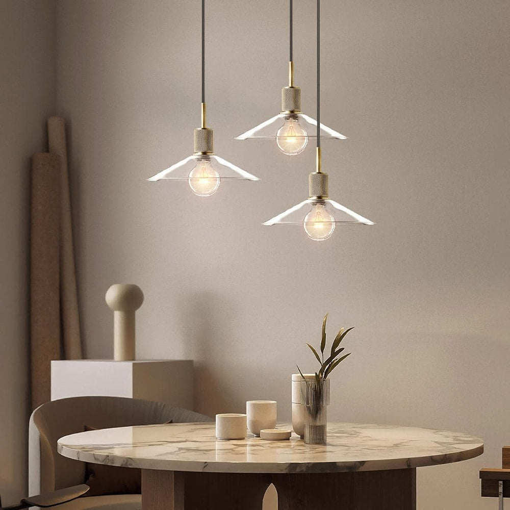 Utilitaire Glass Shade Pendant Light