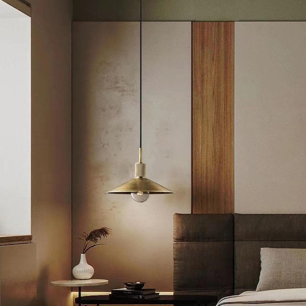 Utilitaire Glass Shade Pendant Light