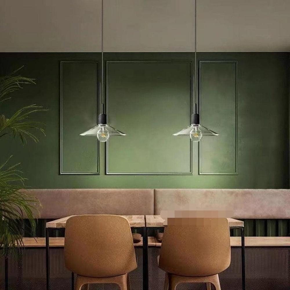 Utilitaire Glass Shade Pendant Light