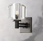 Demaret Sculpted Crystal Wall Sconce