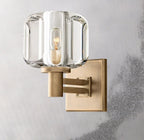 Demaret Sculpted Crystal Wall Sconce