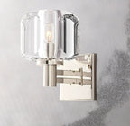 Demaret Sculpted Crystal Wall Sconce