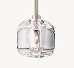 Demaret Sculpted Crystal Pendant Light