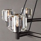 Demaret Sculpted Crystal Round Chandelier 60"