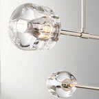 Demaret Sculpted Crystal Mobile Round Chandelier 62"