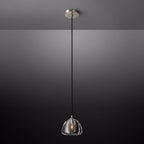 Hemisphere Delicate Crystal Pendant Light