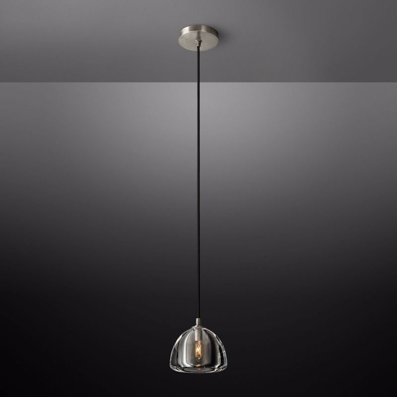 Hemisphere Delicate Crystal Pendant Light