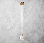 Hemisphere Delicate Crystal Pendant Light