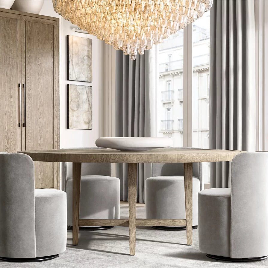 Chiara Murano Glass Tiered Round Chandelier 62"