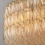 Chiara Murano Glass Round Chandelier 62"