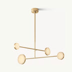 Alexander Floating Alabaster Mobile Chandelier 36"
