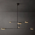 Alexander Floating Alabaster Mobile Chandelier 48"