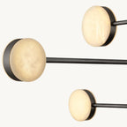 Alexander Floating Alabaster Mobile Chandelier 48"