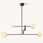Alexander Floating Alabaster Mobile Chandelier 48"