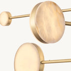 Alexander Floating Alabaster Mobile Chandelier 60"