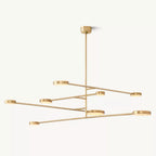 Alexander Floating Alabaster Mobile Chandelier 72"