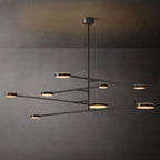 Alexander Floating Alabaster Mobile Chandelier 72"