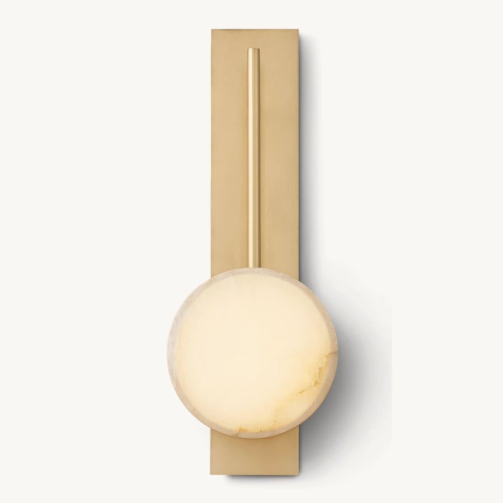Alexander Floating Alabaster Wall Sonce 18"