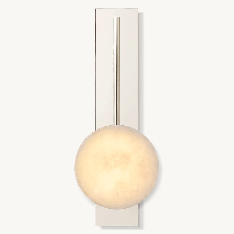 Alexander Floating Alabaster Wall Sonce 18"