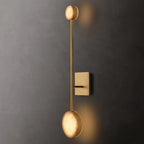 Alexander Floating Alabaster Wall Sonce 28"
