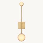 Alexander Floating Alabaster Wall Sonce 28"