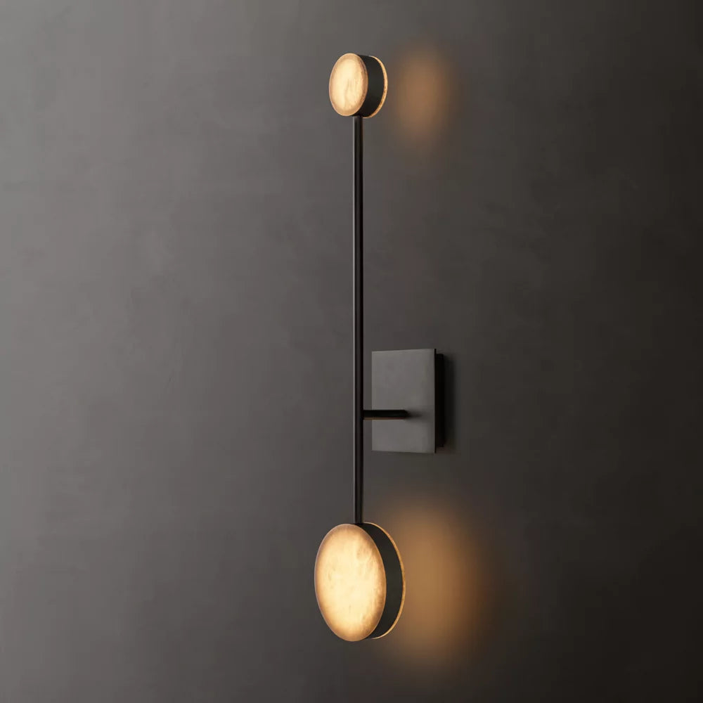 Alexander Floating Alabaster Wall Sonce 28"