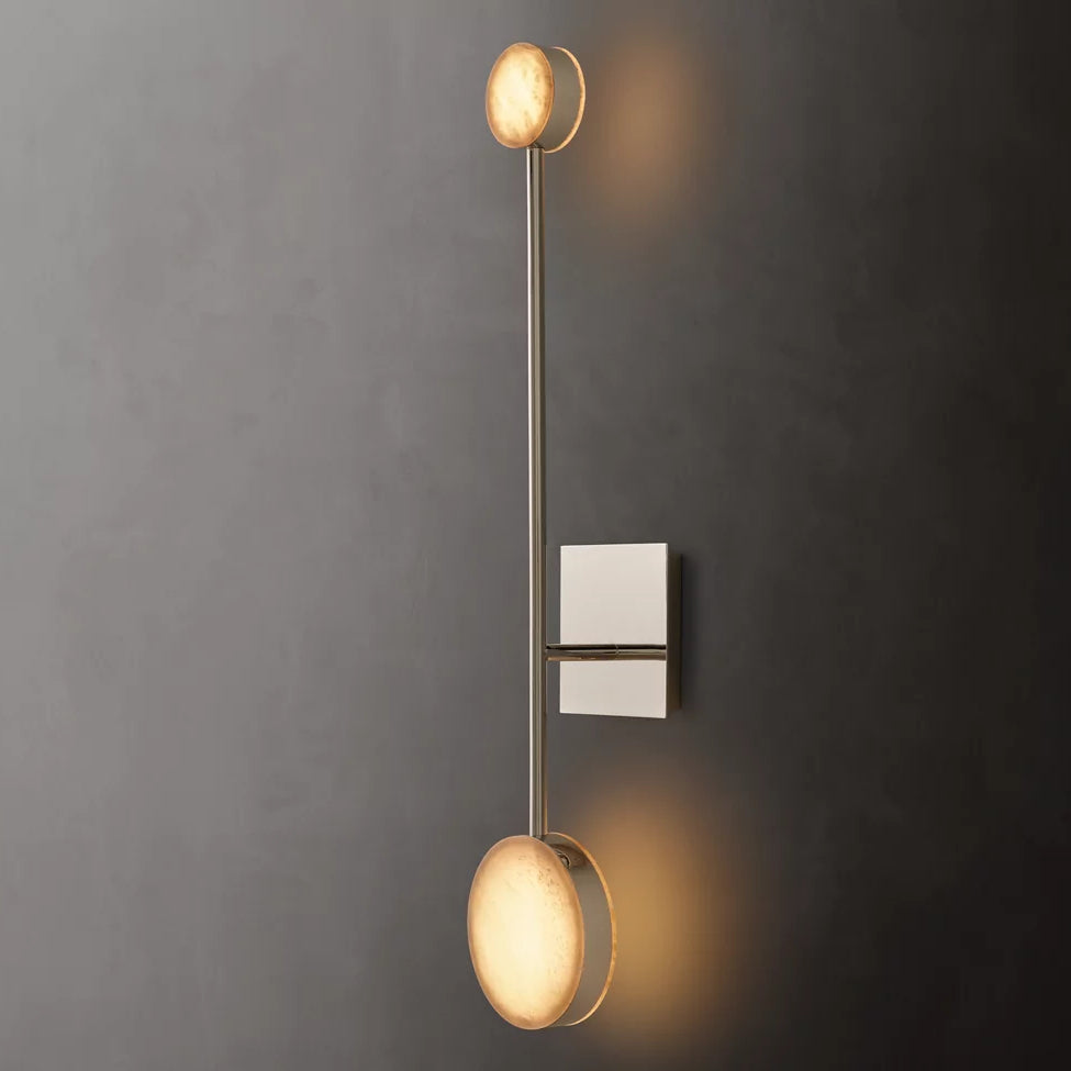 Alexander Floating Alabaster Wall Sonce 28"