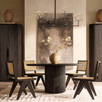 Lucelle Glss Globe Three-Arm Chandelier 46"