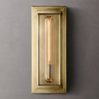Savile Crystal Block Grand Square Wall Sconce